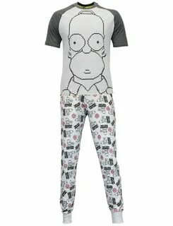 Купить Mens Simpsons Pyjama Set Simpsons Pyjamas на Аукцион 