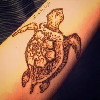 36+ New Henna Turtle Tattoo Designs