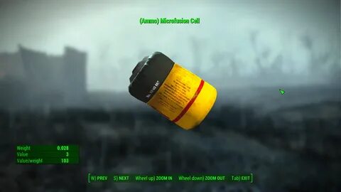 Fusion Cell Retexure - Wattz Microfusion Plus at Fallout 4 N