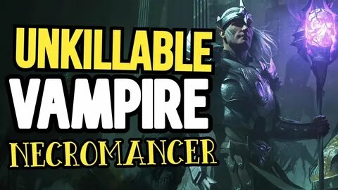 UNKILLABLE Solo Vampire Build - BLOODMANCER 💀 - Solo Magicka
