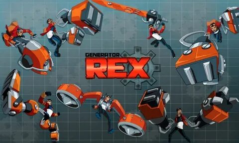Генератор Рекс Generator Rex (2010) мультсериал 1,2,3 сезон 