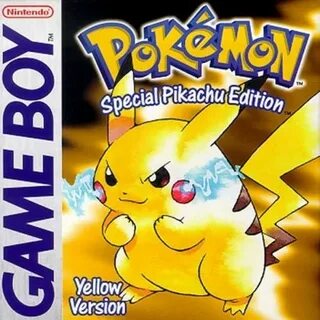 Pokemon Yellow Pikachu Edition for Original Gameboy