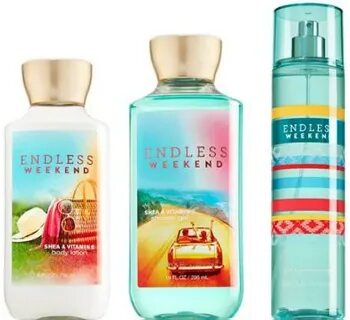 Endless Weekend - аромат выходного дня от Bath and Body Work