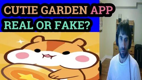 CUTIE GARDEN APP. REAL OR FAKE. ANOTHER APP with merging ani
