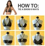 How To: 6 Ways To Tie a Bikini Top Swell Blog - картинка #92