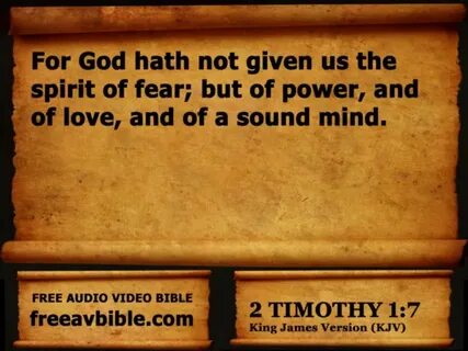 Read Along Audio Video Bible (KJV) - Book 55 - 2 Timothy : F