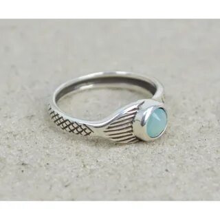 H2O Просто додай води Мако Русалки Moon Ring 925 Sterling Si