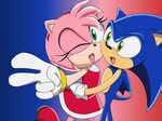 Late in the Night: Sonic and Amy TF by lumberwood on Deviant