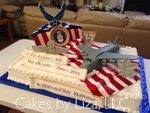 10 Air Force Retirement Sheet Cakes Photo - Air Force Retire