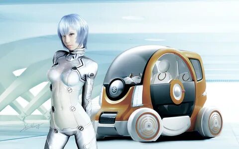 suzuki, Concept, Cyborg, Robot, Girl, Sci fi Wallpapers HD /