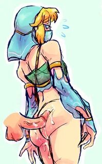 Yaoi pinup gerudo link+link