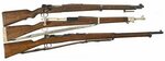 Sold Price: Two Military Bolt Action Rifles and One Drill Ri