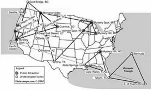 North American Pyramids and ley lines, page 1 Ley lines, Pyr