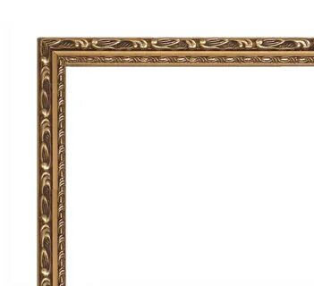 Narrow golden frame * ieramepats.lv