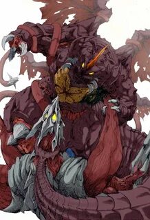 Destroyah vs irys Kaiju art, All godzilla monsters, Godzilla