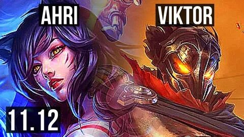 AHRI vs VIKTOR (MID) 5.9M mastery, 6/1/8, 1800+ games NA Dia