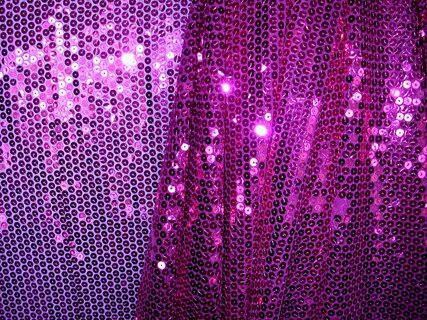 Fuchsia sequin Fabric