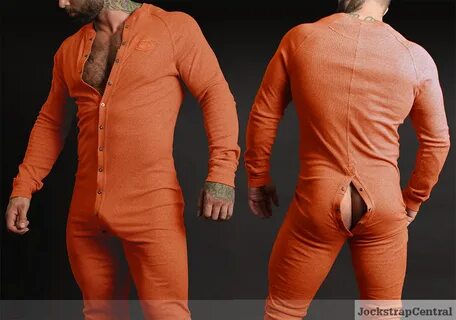 Nasty Pig Union Suit Orange