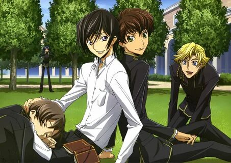 Rolo Lamperouge, Lelouch Lamperouge, Kururugi Suzaku, Gino W