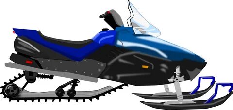 Snowmobile - Snow Mobile Clip Art - (2400x1135) Png Clipart 