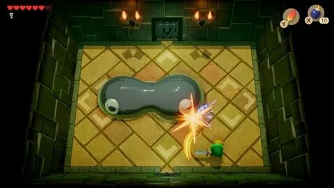 Zelda: Link's Awakening: How To Defeat Slime Eye - Key Caver