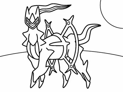 Pokemon Arceus Printable Coloring Pages - Floss Papers