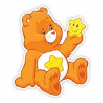 Care Bears Wall Graphics from Walls 360: Laugh A Lot Bear St