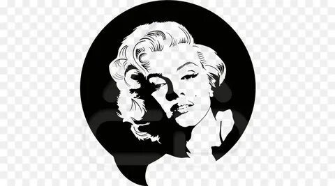 Marilyn Monroe Black And White Drawing - Фото база