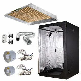 Готовый Гроубокс 120х120х200 LED BOX Profi 120