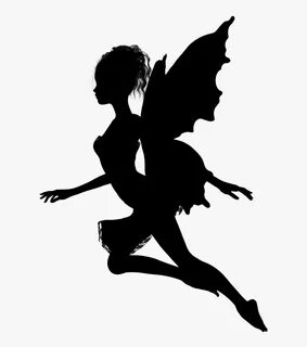 Tinker Bell Fairy Silhouette Stock Photography - Fairy Silho