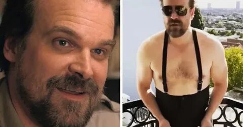 David Harbour Dancing Shirtless Has A Funny Backstory And It