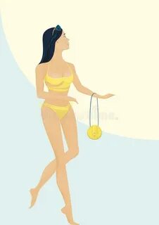 Accessories Bathing Suit Stock Illustrations - 309 Accessori