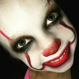 IT Movie Pennywise Makeup Tutorial for Kids Face painting ha