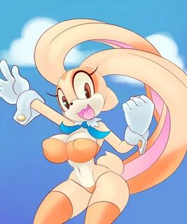 Xbooru - belly bikini cream the rabbit female lagomorph long