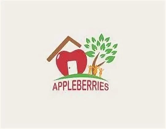 Create a Logo for a Childcare Centre called AppleBerries Fre