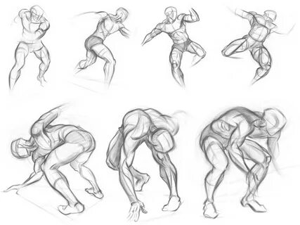Quick drawings - Bodies In Motion