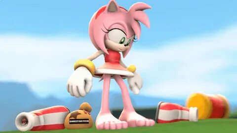 Amy Rose Stomp by Smexy-Nation -- Fur Affinity dot net