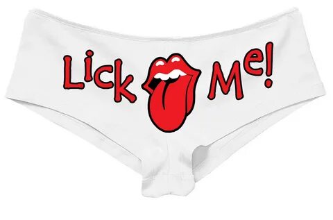 LICK ME Eat Me Out Panties Boy Short Boyshort Lots Color Ets