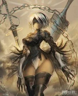Practice NieR Automata by girlsay.deviantart.com on @Deviant