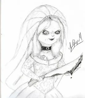 Coloring Pages : Chucky s_bride 2_by_laquyn D5lo2kyucky ... 