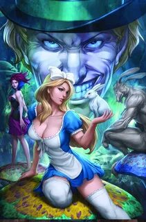 Grimm Fairy Tales Presents: Alice in Wonderland tpb Multiver