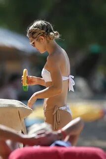 JESSICA ROSE MOOR in Bikini at a Beach in Barbados 12/18/201