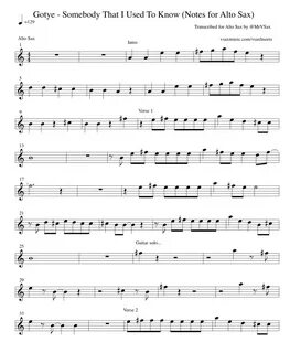 39+ Somebody that i used to know sheet music ideas in 2021 -