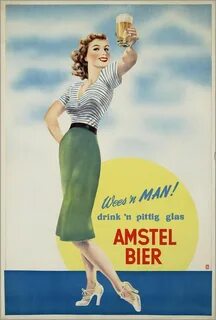 robotcosmonaut Vintage advertising posters, Beer ad, Vintage