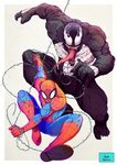 Spider-Man and Venom - Poster Behance