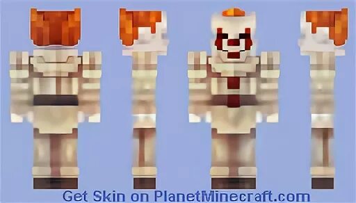 Pennywise - IT Minecraft Skin