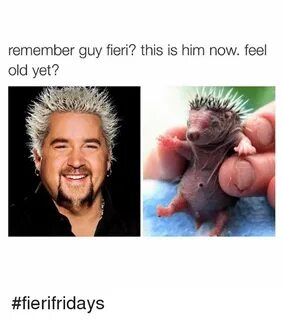 Remember Guy Fieri? His Is Him Now Feel Old Yet? Fierifriday