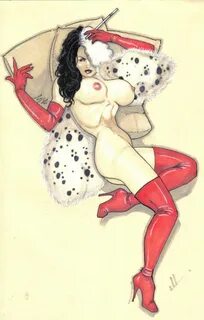 Xbooru - 101 dalmatians arm gloves ass babe big breasts boot