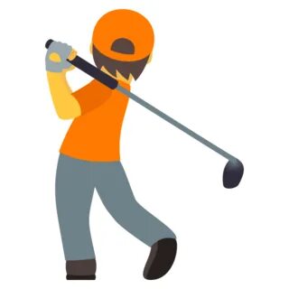 🏌 Person Golfing Emoji on JoyPixels 5.5