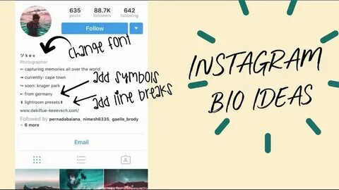 Instagram bio ideas ( examples + inspo) SlayyGirl - YouTube